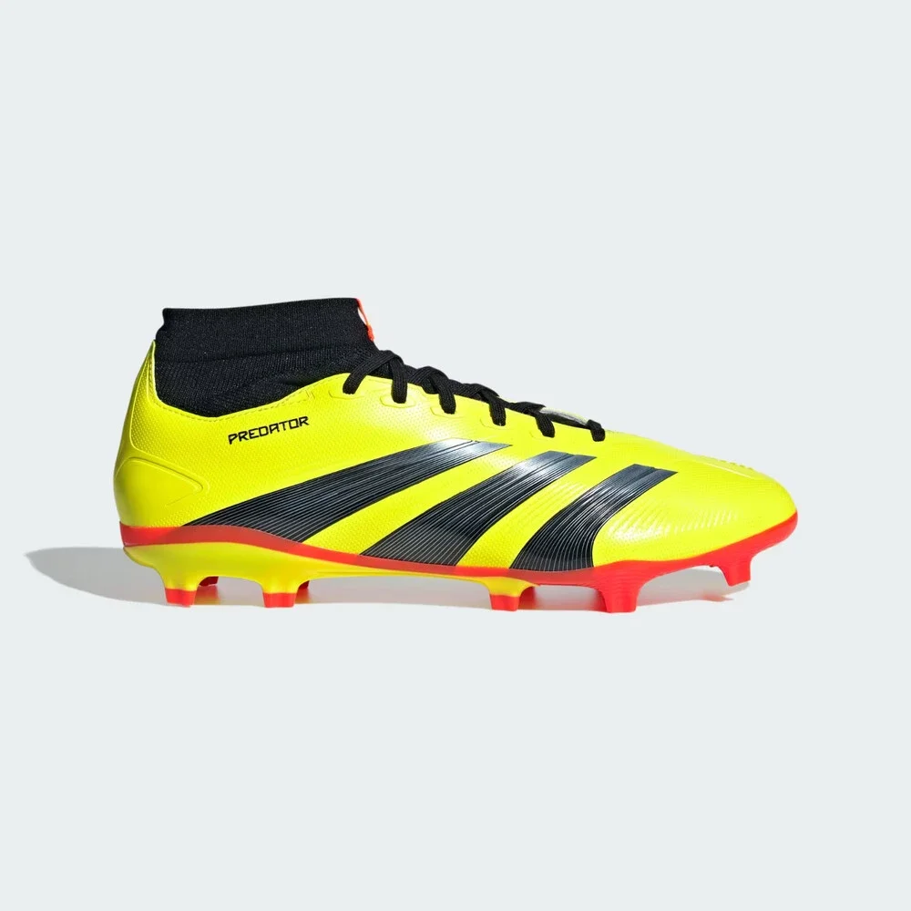 Adidas Predator 24 League IG7773 Men 6.5 Yellow Black FG Football Boots GBNC1613